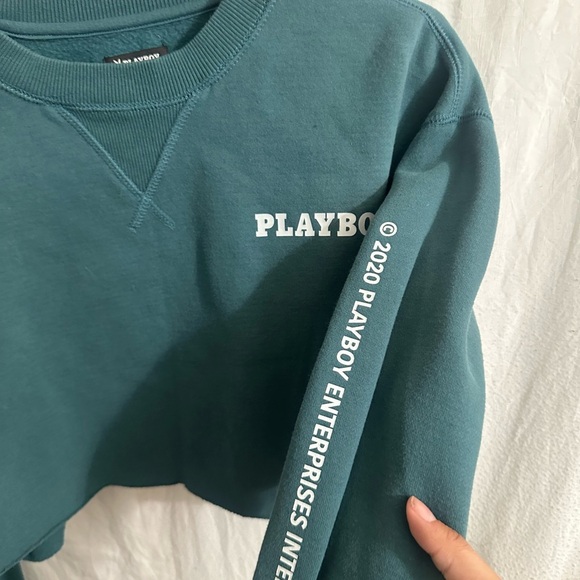 Playboy cropped sweater - Picture 2 of 3